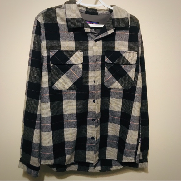 Mens Patagonia Gerard Wool Blend Shirt 